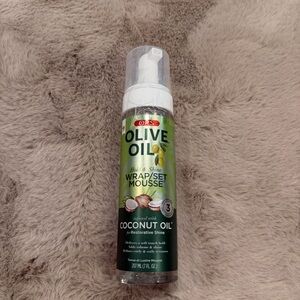 Olive Oil Wrap/Set Mousse with Coconut Oil